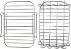Air Fryer Accessories, 2-Piece Air Fryer Rack Stainless Steel with 4 Skewers ...