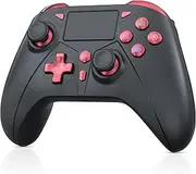 Gamrombo Wireless Controller for Sony PS4 Controller,Compatible with Switch/PS4/Slim/Pro, PS3, Windows PC with Marco Funtion, 3.5mm Audio Jack, Double Shock Gamepad with Turbo
