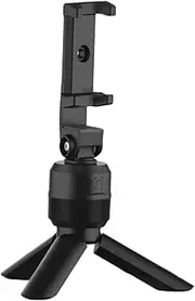Housoutil 360 Ptz Recording Volg Phone Mount Camera Stand Phone Holder Phone Desktop Holder Phone Lazy Bracket Desktop Phone Dock Pad Holder Selfie Stick Tripod Abs Intelligent to Rotate