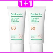 1+1 real barrier Cica Green Tone-Up Sunscreen 50ml sun block