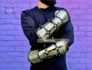 Witcher cosplay bracers Armor Knight larp Fantasy Halloween cosplay costume