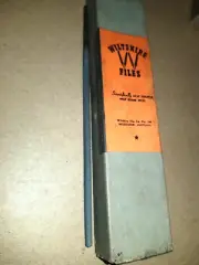 WILTSHIRE Hand File 4" (100mm) ROUND second cut. Made in Australia