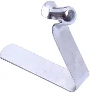 EKOCEV 50-100pcs galvanized tube snap lock, single head Spring button clip used for 20-25mm tube (Size : 50pcs order)