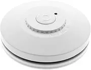 10 Year Lithium Battery RF Wireless Interconnect Photoelectric Smoke Alarm (R10RF) | Red (White)