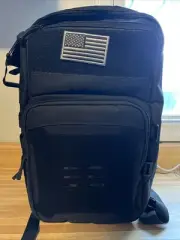 DBTAC Tactical Lunch Backpack, Large Lunch Cooler for Men Women | Black.