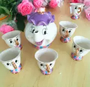 Beauty And The Beast Tea Set Cartoon Mrs Potts Chip Cup Cartoon Teapot Tea Kit