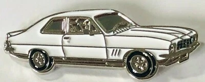 LC LJ Holden Torana, white car lapel/hat pin badge C011113