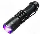 Flashlight UV Ultra Violet LED Blacklight Light 395/365 nM Inspection Lamp Torch