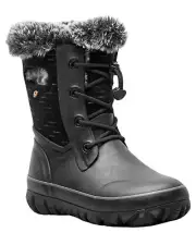 Bogs Arcata II Dash Kid's Winter Boots, Black, K3