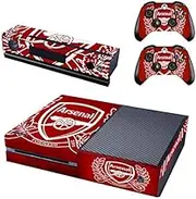 REYTID Arsenal Crest Xbox One Console Skin / Sticker + 2 x Controller Decals & Kinect Wrap - Full Set - Microsoft XB1