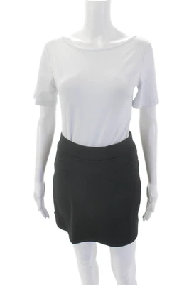 Peter Millar Womens Pull On Pockets Skort Skirt Solid Black Size XS