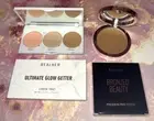 REALHER Ultimate Glow Getter Cheek Trio + Bronzed Beauty Power Ombre Bronzer NIB