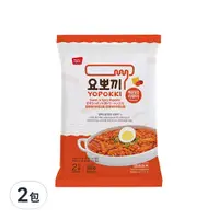 在飛比找蝦皮購物優惠-YOPOKKI 甜辣味炒年糕拉麵 兩人份260g