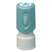 Xstamper� Specialty Stamp, Star Diagram, Light Blue