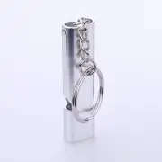 Waterproof Survival Whistle Super Loud 120dB Stainless Steel for Hiking