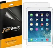 [3-Pack] Supershieldz- Anti-Glare & Anti-Fingerprint Matte Screen Protector for Apple iPad Air 2 & iPad Air + Lifetime Replacements Warranty- Retail Packaging