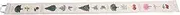 Kids Growth Chart Ruler for Nursery Room Measurement Printing Height Chart Wrinkle Waterproof Decor