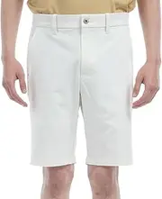 [Admiral] ADMA522 Men's Golf Half Pants, Golf, 4-Way Shorts, White, LL