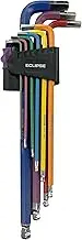 Eclipse Professional Tools EHK9PS-L 9-Piece Extra Long Colour Coded Hex Key Set