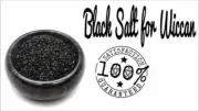 Wicca Special TRUE REAL BLACK SALTS 100 gr Conjure Blended Salt Ritual Spell