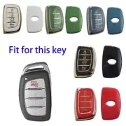 Remote Key Case For Hyundai Ix25 Ix35 I10 I20 Solaris| Tucson|Santa Fe Rena