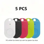 5PCS Smart GPS Tracker, Wireless Bluetooth Anti-Lost Key, Pet Finder