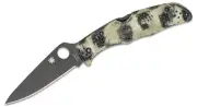 Spyderco Endura 4 VG10 Black Blade Glow-in-the-Dark GITD Handles C10ZFPGITDBK