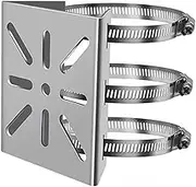 TENOL Vertical Mounting System for Security Camera, Universal Bracket for Solar Panel Setup