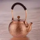 Violet Copper Teapot Copper Fu Tea Pot for Gas Stoves Induction Hob Camping
