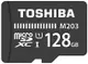 Toshiba 128GB Micro-SDXC UHS-I U1 C10 R100 記憶卡 THN-M203K1280A2 含轉卡-富廉網