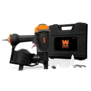 Roofing Nailer 3/4 in. to 1-3/4 in. Pneumatic Coil Adjustable Shingle Guide New