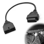 OBD2 to OBD1 GM Adapter, OBD1 12 Pins to OBD2 16 Pins Scanner Diagnostic Tool...