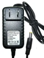 Wall AC adapter power cable for The SINGING MACHINE SML343BTP Karaoke System