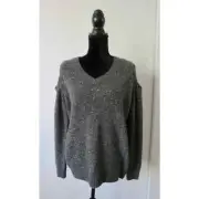 Rebecca Minkoff Grey Sweater - Large - NWT