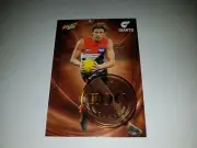 2019 AFL SELECT MILESTONE 100 GAMES GIANTS LACHIE WHITFIELD (MG37)
