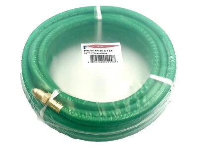 Argon Gas Hose for MIG/TIG Flowmeter 1/4" ID 25FT 5/8"X18 Male, Inert Gas Hose