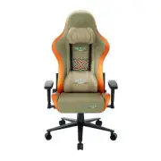 ONEX STC X Hardcore Gaming and Office Chair, Sian Green/Orange AU