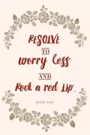 Resolve to worry less Quotes / 100% cotton wall home Decor high quality Canvas