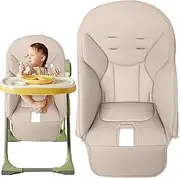 Children's Dining Chair Pad - Baby High Chair Cushion PU Leather, Soft Baby Dining Chair, Dining Chair Mat with Padding Seat for P-eg Perego, K-osmic Jan, S-iesta Zero3