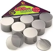 Double Sided Adhesive Dots 100PCs - Nano Sticky Dots Clear Heavy Duty - Glue Removable Dots for Crafts Balloons - Poster Putty Non Marking - Adhesive Putty Picture Hangers