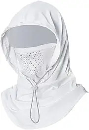 [Eigell] Full Head Mask with Nose Mesh for Summer Activities and Outdoor Use