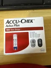 500 Accu-Chek Aviva Plus Test Strips Expire Super Mint Exp2/2026