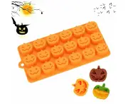 Halloween Silicone Moulds,Chocolate Mould Silicone Pumpkin Shape Molds