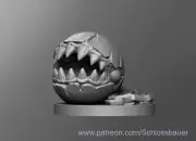 Chain Chomp Monster Manual 28mm Scale DND D&D Mario Tabletop Miniature SB