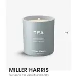 MILLER HARRIS 午後伯爵香氛蠟燭 TEA NATURAL WAX SCENTED CANDLE 220G