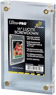 Ultra Pro Lucite UV 1/2" Screwdown Card Holder