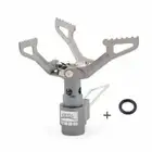 BRS-3000T Titanium Gas Backpacking Camping Stove Ultralight 25g w 1 Extra O-Ring