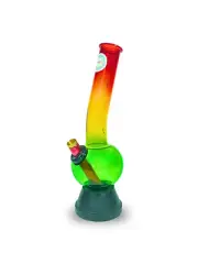 26cm Glass Smoking Pipe with Water Pourer, Cone Piece, Stem, water pipe, smoking