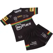 NRL 2025 Home Jersey Set - Penrith Panthers - Infant - Toddler