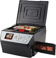 Slide Scanner, Negative Scanner, Convert Color & B &W 35mm, 110Film Negatives Slides/Photo/Document/Business Card to JPEG Digital Photos, 22MP Digital Film